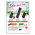 ソーラーシートチャージャーセット>（GN-100B1／GN-050B1／GN-050B2）